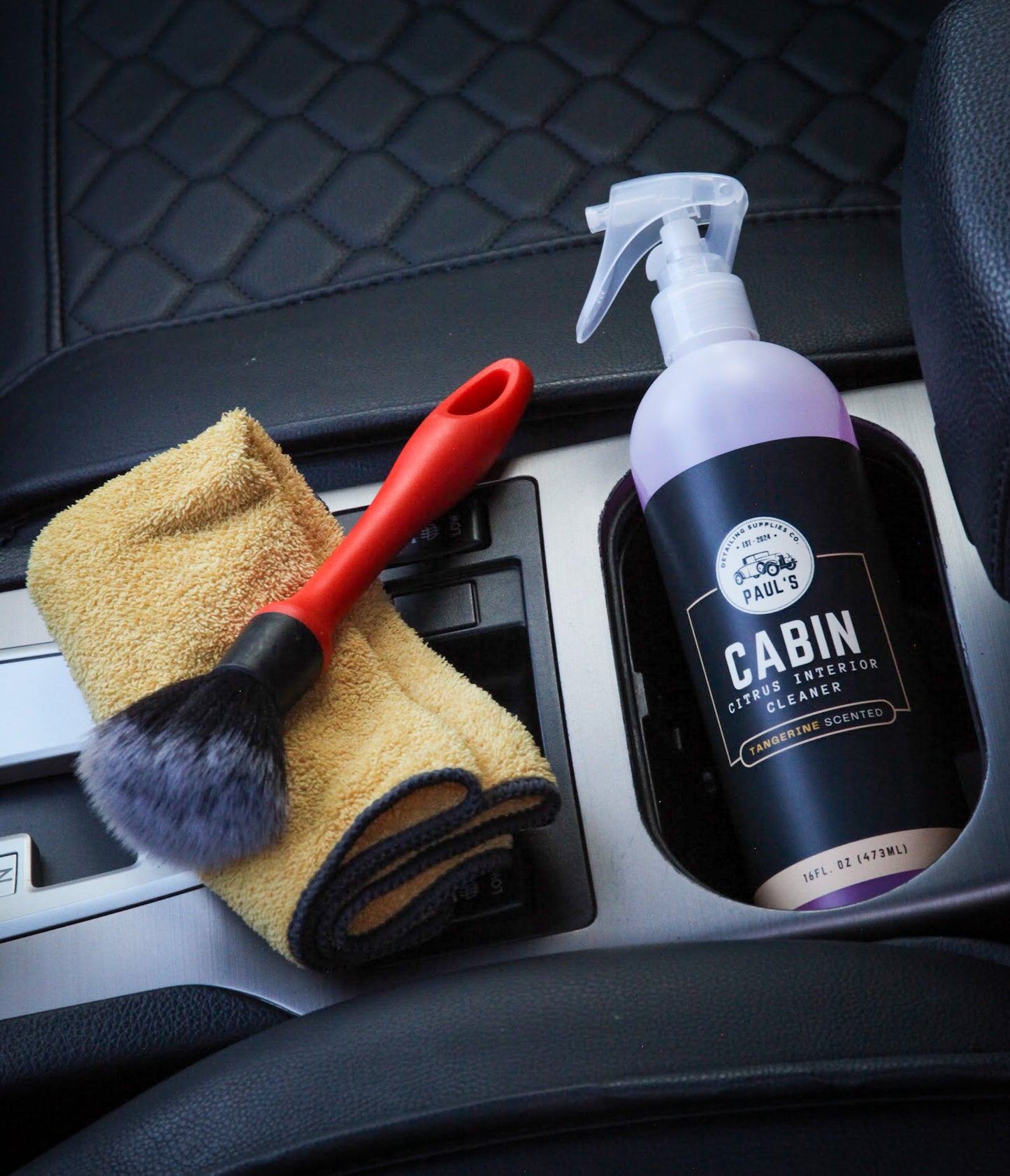 Paul's Clean Car Product Bundle - 4 Bottles