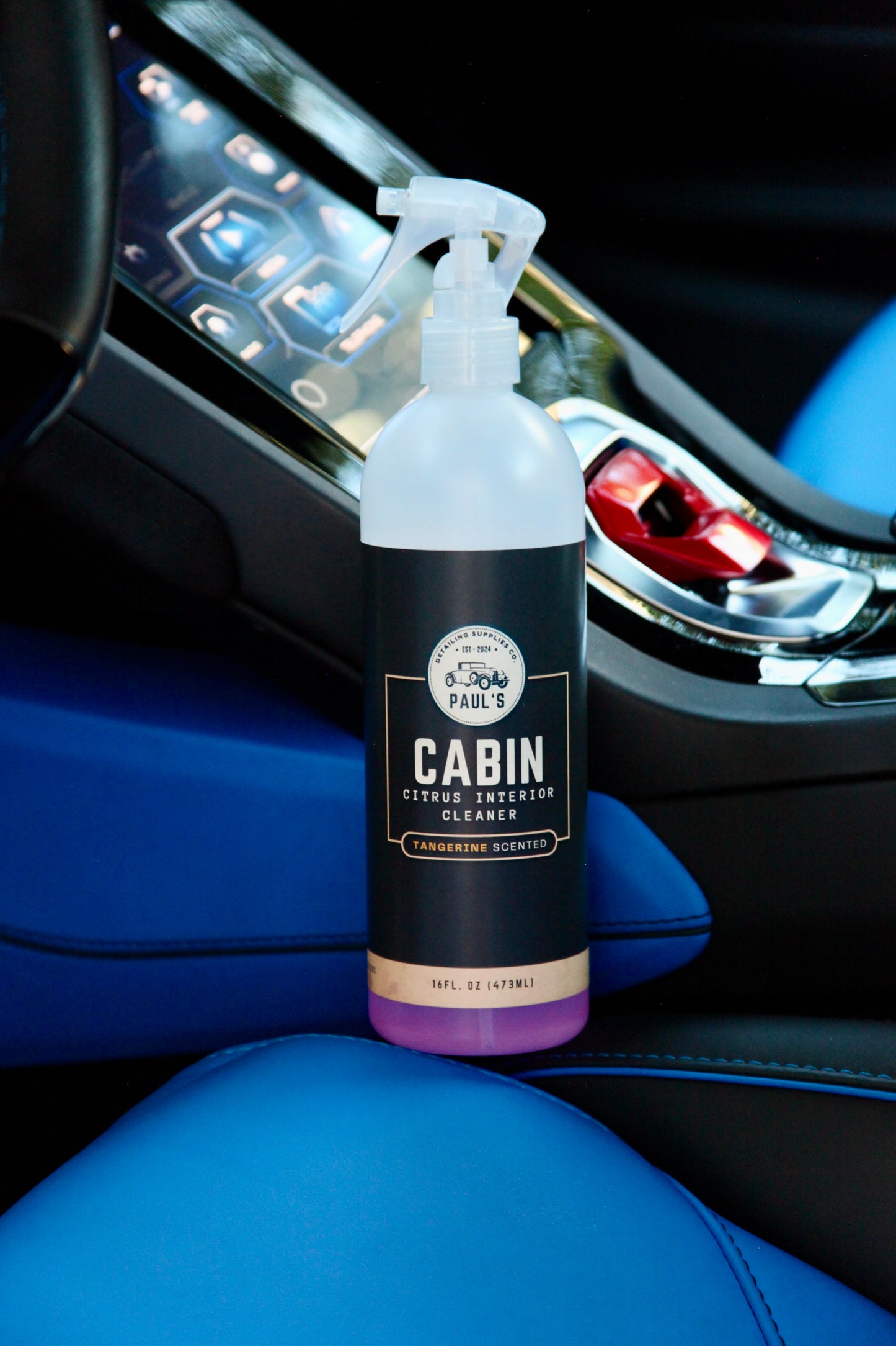 Paul's Clean Car Product Bundle - 4 Bottles